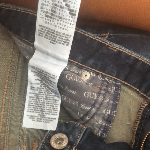 GUESS 32 Flirty Boot low rise stretch slightly distressed - Picture 9 of 14